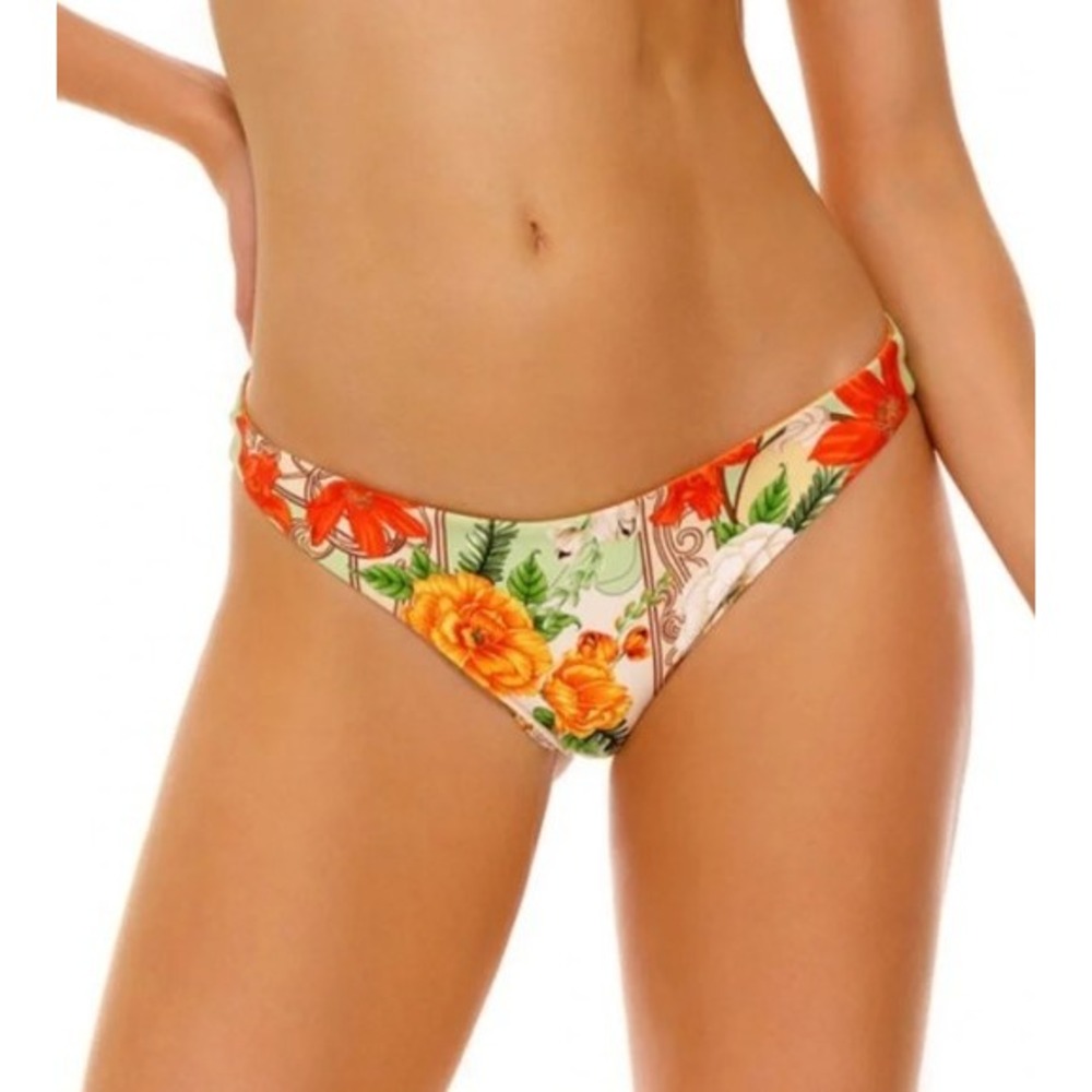 Agua Bendita Womens XL Ilu Ete Bikini Bottom Reversible NWT Multicolor